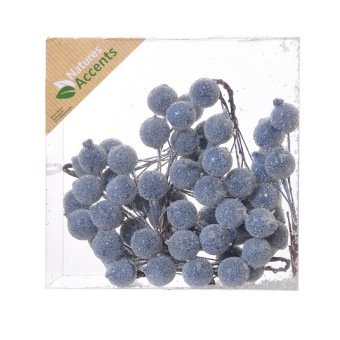 Bessen Gesuikerd Donker Blauw 11 x 6 st. 16 mm