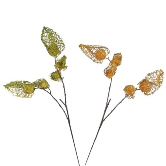Kunstbloem Physalis Oker