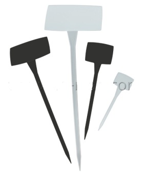 Plantensteker 12 st. Zwart