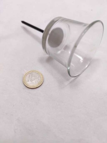 Teelichthalter transparent